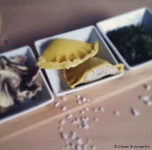 Steinpilz-Bärlauch-Ravioli von Köstlich & Konsorten